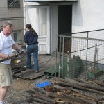 Entrümpelung der Dachterrasse